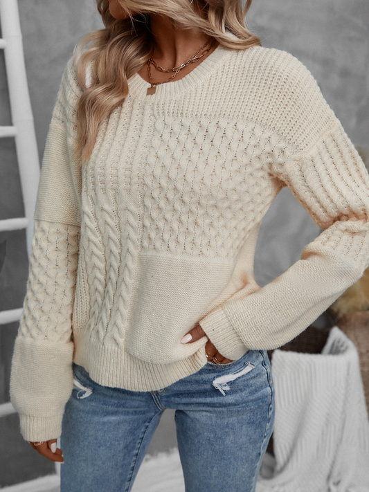 Casual Wool/Knitting Plain Sweater ZY226